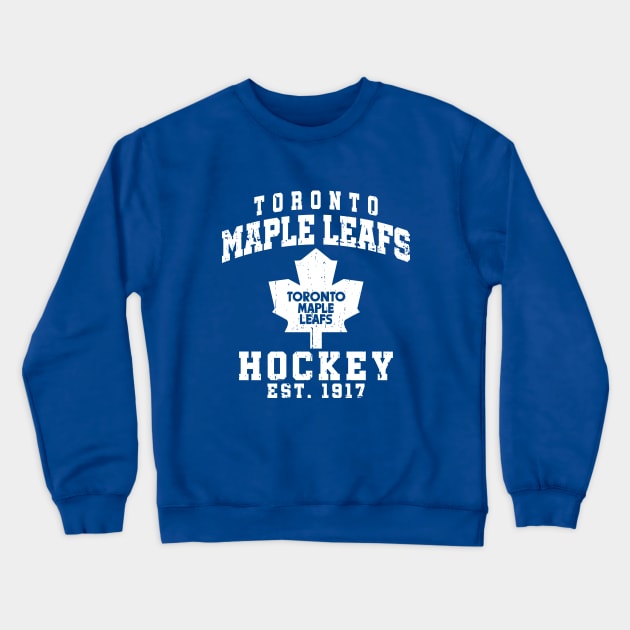 The Toronto Maple Leafs Crewneck Sweatshirt by Orlind